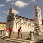  A Lucca con Lisa e Michele